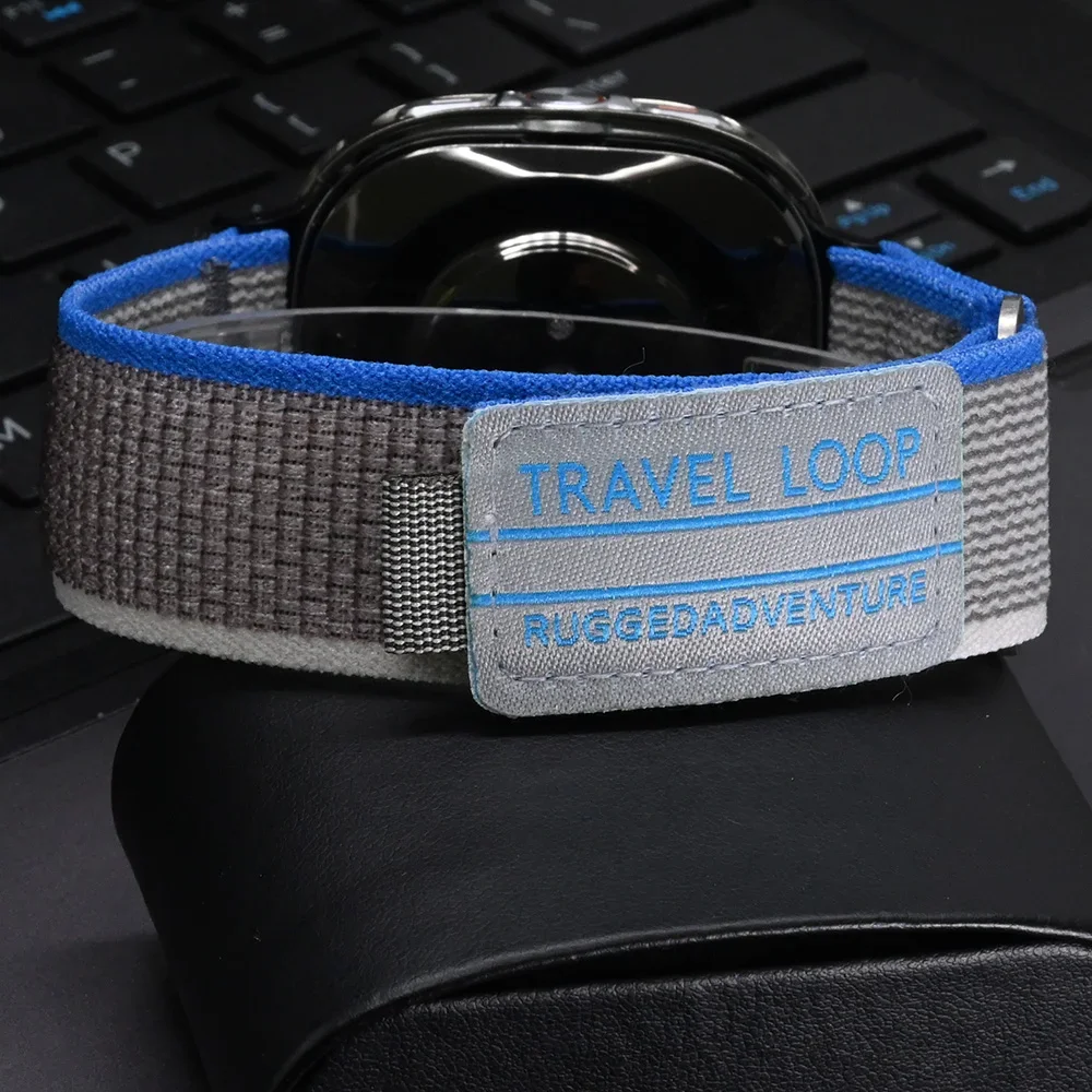 Nylon Trail Loop Strap für Samsung Galaxy Watch Ultra 47mm Herren Band Zubehör Armband für SAMSUNG GALAXY ULTRA 7 47MM Correa