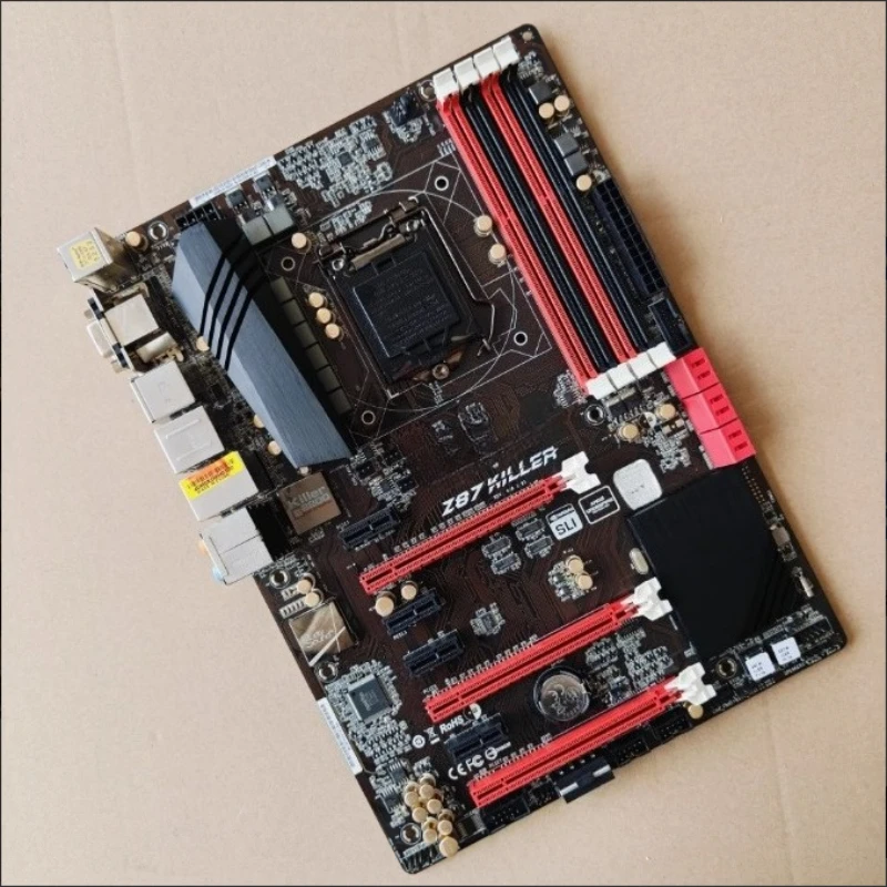 

Материнская плата ASRock Z87 Killer поддерживает процессоры 4-го поколения, Killer LAN, высокоскоростную передачу данных.