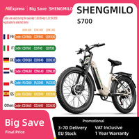Shengmilo S700 Adult 2000W Electric Bicycle With Two Motors, 48V840WH Battery Men's Ebike ,26 Inch Wide Tyre E-Mountain ebike