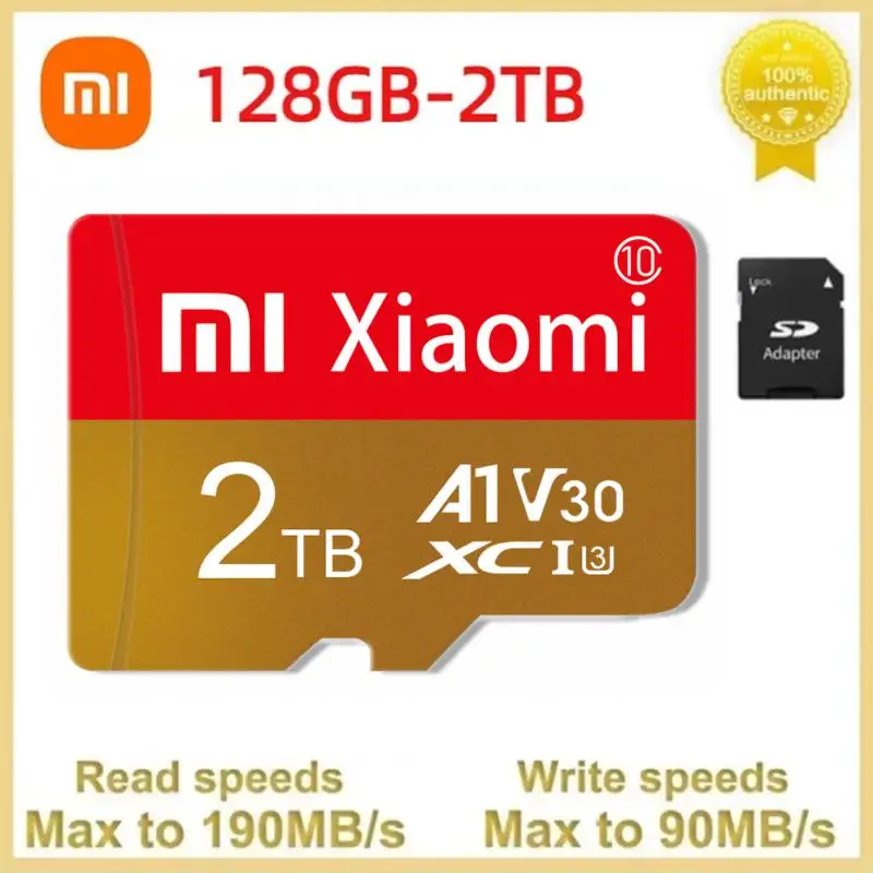 Xiaomi-tarjeta de memoria Micro TF SD de 1TB, Mini tarjeta de memoria TF/SD de 128GB, 256GB, 512GB, Clase 10 para cámara/teléfono Nintendo Switch, nuevo