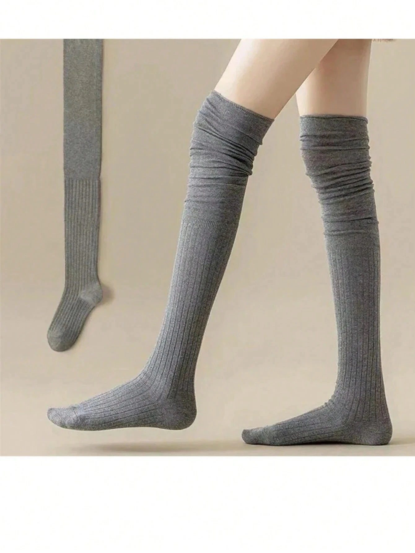 1/4 Pairs مطوي منتصف طول الجوارب النسائية موضة لوليتا فقاعة الجوارب الراحة غير بيلينغ الخريف تنوعا فتاة الفيل الجوارب #3