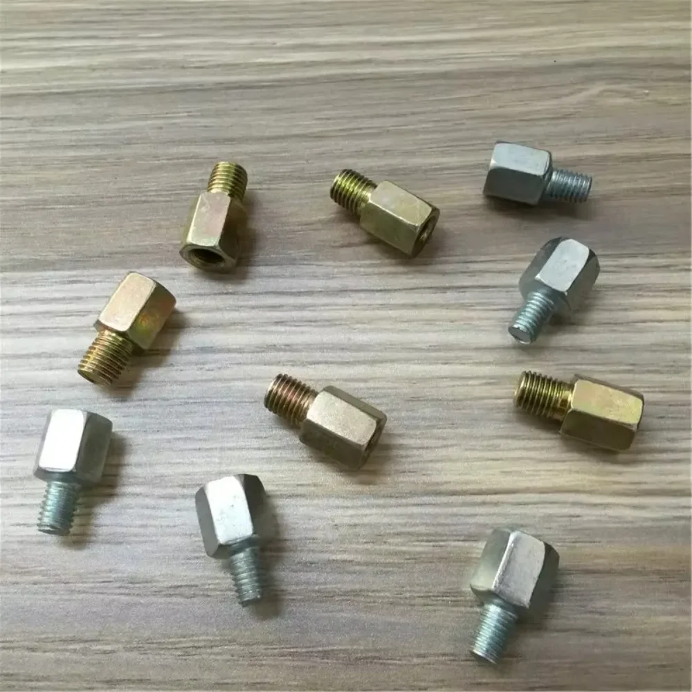 For STARPAD For 8mm 10mm Mirror Adapter Screw Turn Positive To Positive Higher Conversion Motorcycle Rearview Mirror Screw,10PCS