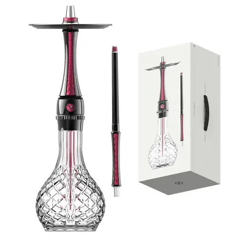 Maxx Royal Shisha Hookah Set 304 Stainless Steel Large Hookah Smoking Set Russian Shisha With Bottle