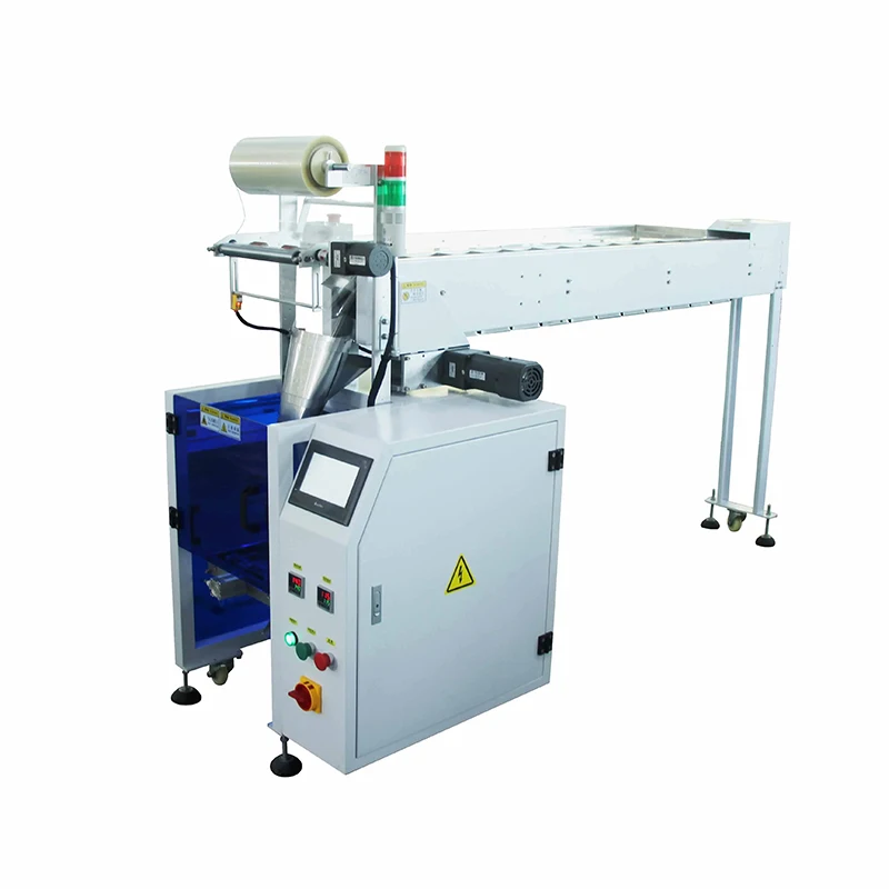 Good price vertical counting manual feeding toothpick packaging machine chain bucket type hardware packing machine