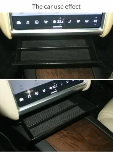 Interior Console Container Store Content Storage Box for Tesla Model X Model S