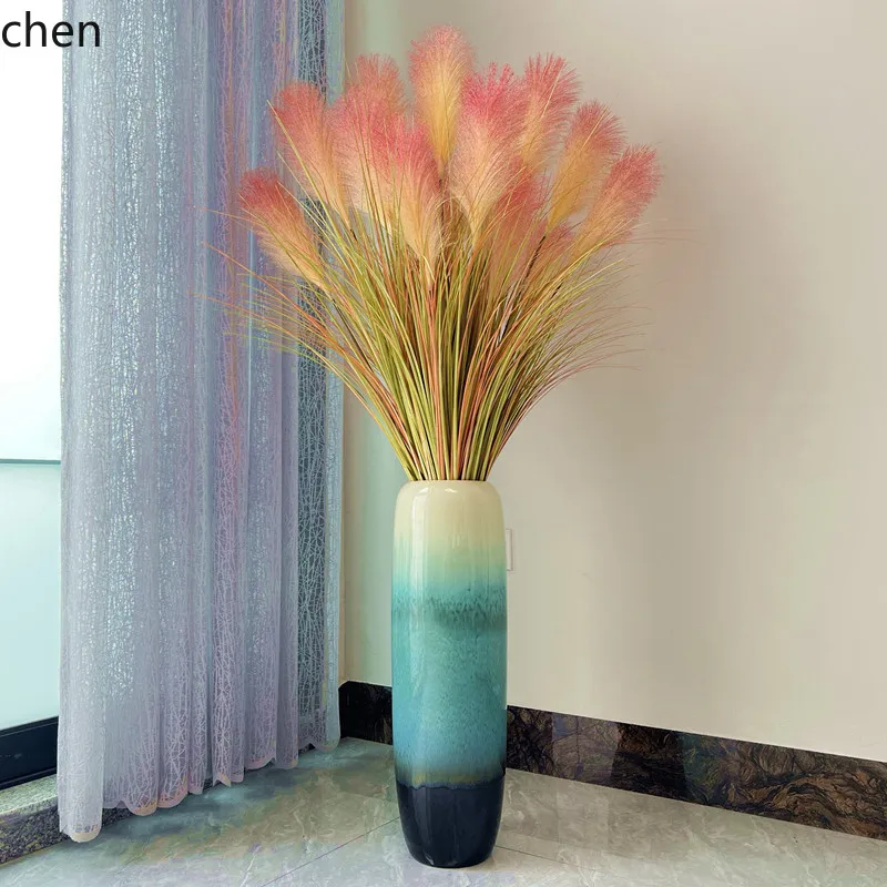 

YXY Large Reed Grass Artificial Flower Floor-standing Indoor Living Room Landscaping Decoration Ornament