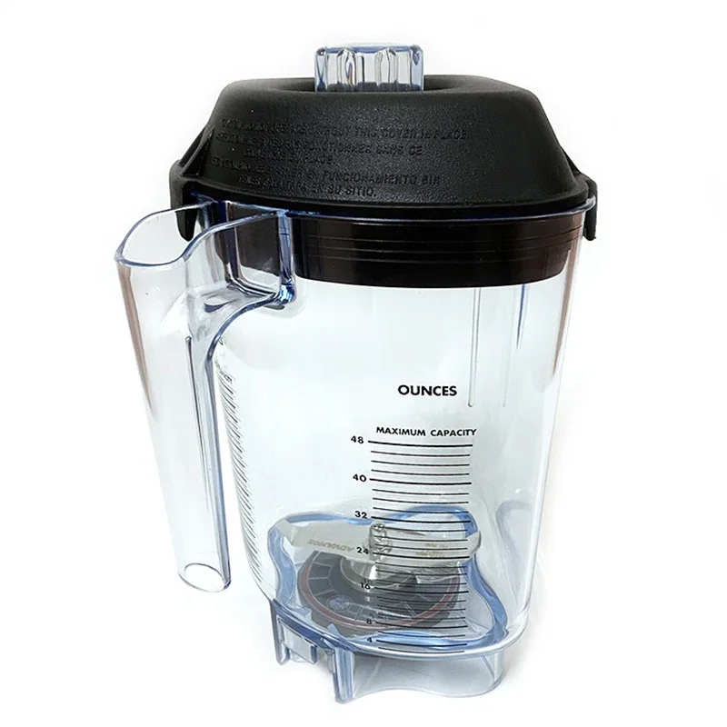 Recipiente de 48 onças para liquidificador VITAMIX VM0149 VM0122 VM0127, copo de substituição para liquidificador + lâmina + tampa