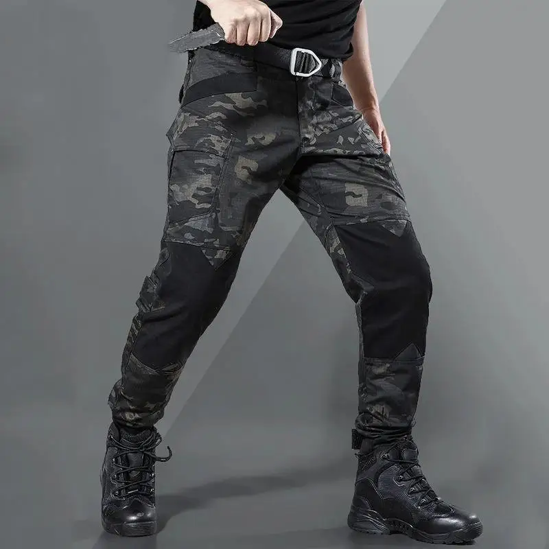 outdoor-tactical-pants-high-end-camouflage-pants-men's-spring-and-autumn-ankle-binding-work-pants