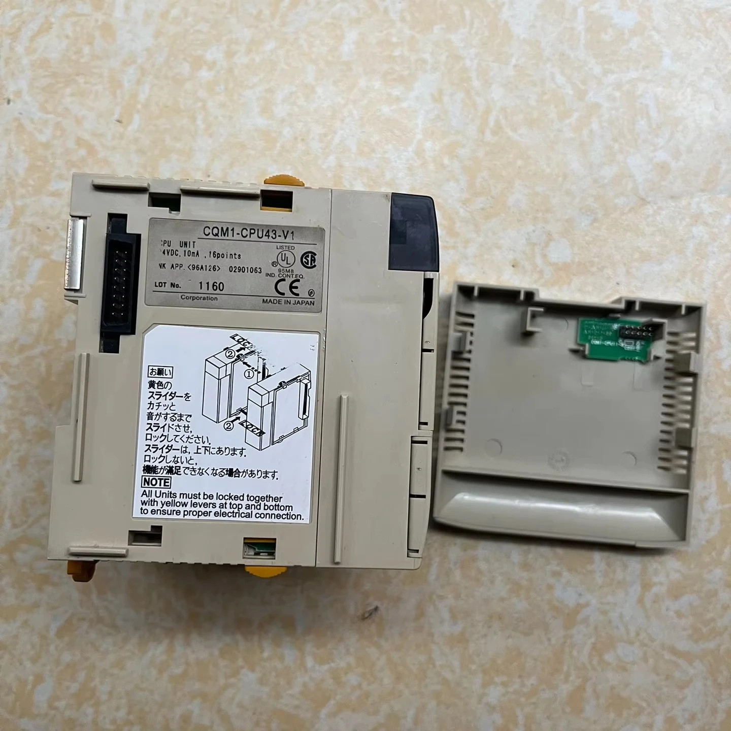 CJ1W-AD042 estoque de armazém original CQM1-TC101 módulo analógico PLC PAC controladores dedicados