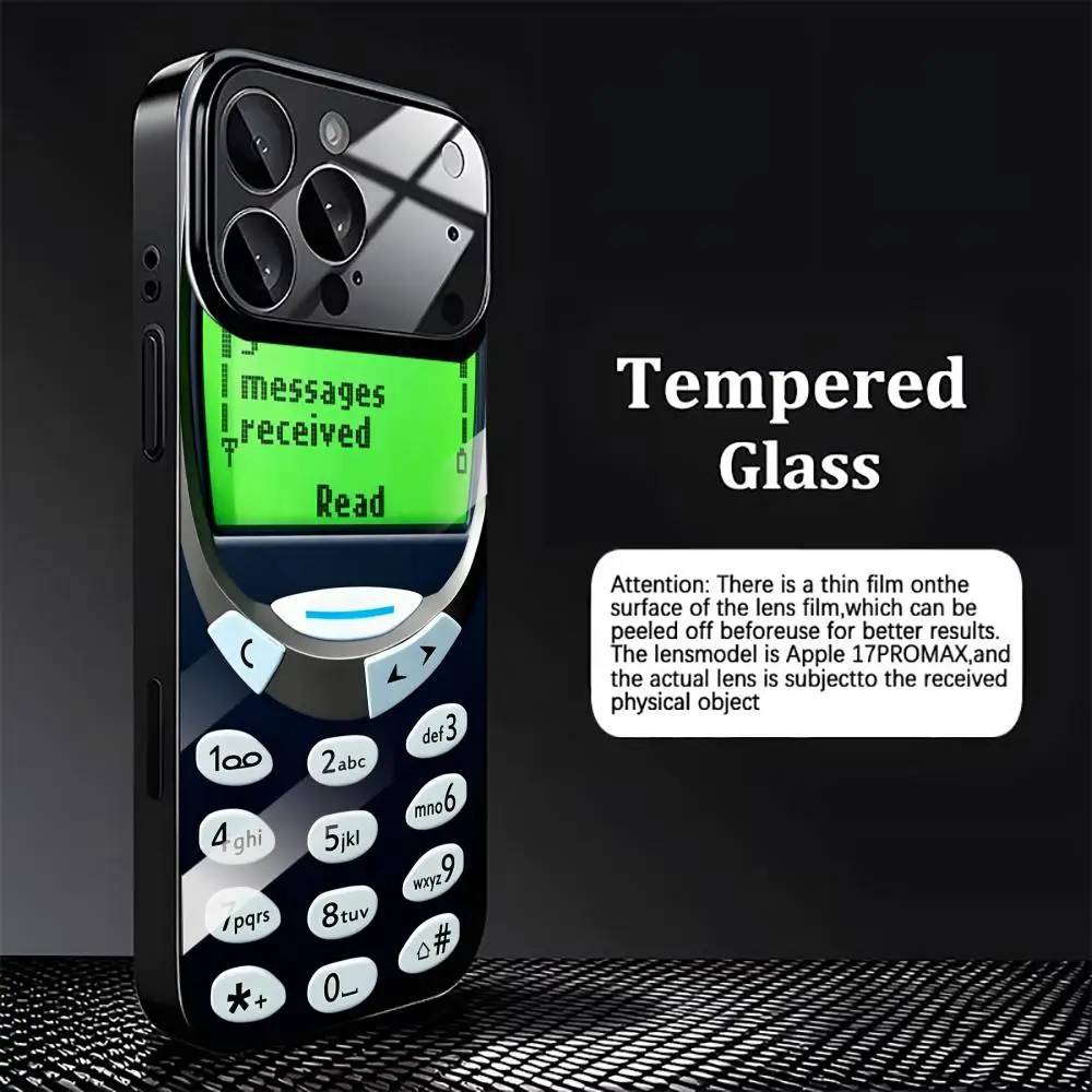 2D mobile phone Tempered Glass for iphone 18 pro case phone case For iPhone 18 17 16 Pro Max 15 14 Plus 13 12 11 17 Air Cover - view 2