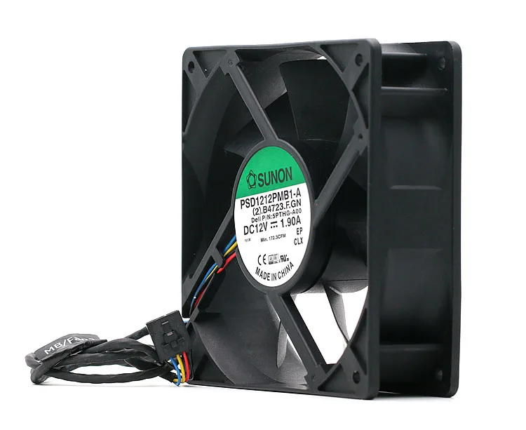 Jinlingge for  Sunon PSD1212PMB1-A (2) .B3010.F.GN 12V 15.5W 120*120*38mm industrial axial cooling fan 120mm