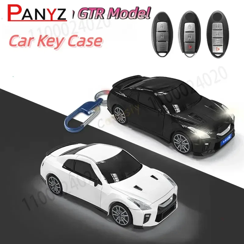 For 350Z Qashqai J10 J11 X-Trail T31 T32 Kicks Tiida Pathfinder Murano Note Juke For Nissan GTR Key Cover Fob Car Model Key Case