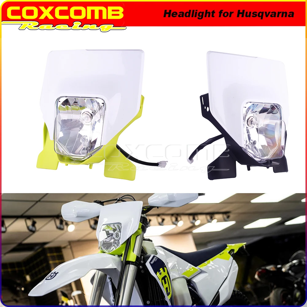 For Husqvarna TE250i TE300i TE150i Dual Sport Enduro Headlight Front Lighting Mask Housing FE250 FE350 FE450 FE501 501S TE FE TC