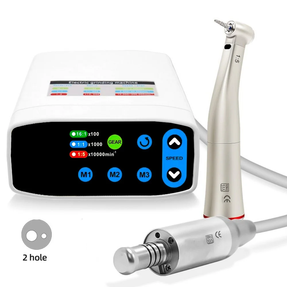 Odonto sem Galantia Dental brushless LED micro motor can work With 1:5 1:1 16:1 Contra Angle Dentist Low Speed Handpiece