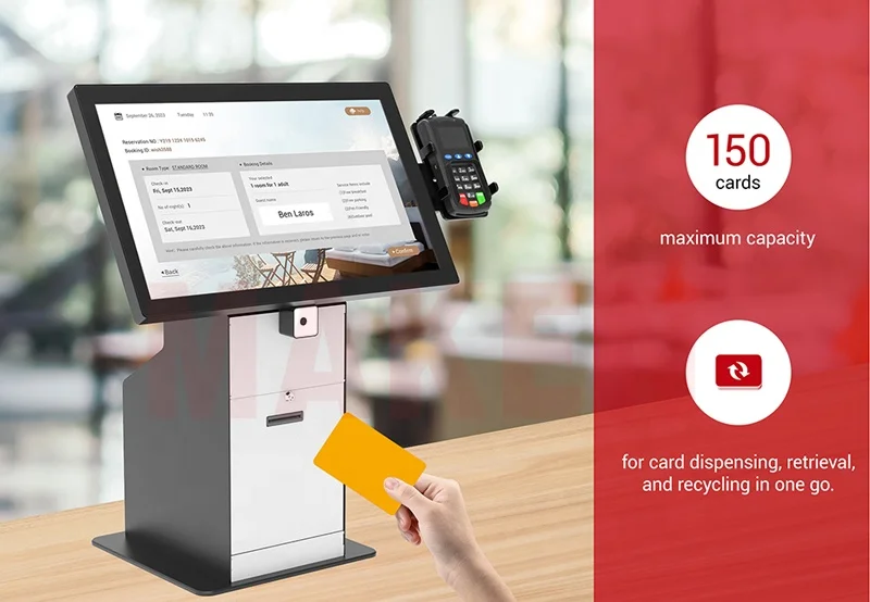 Interactive Self-Service Hospital Health Self-registration Desktop Card Check-In Medical Kiosks