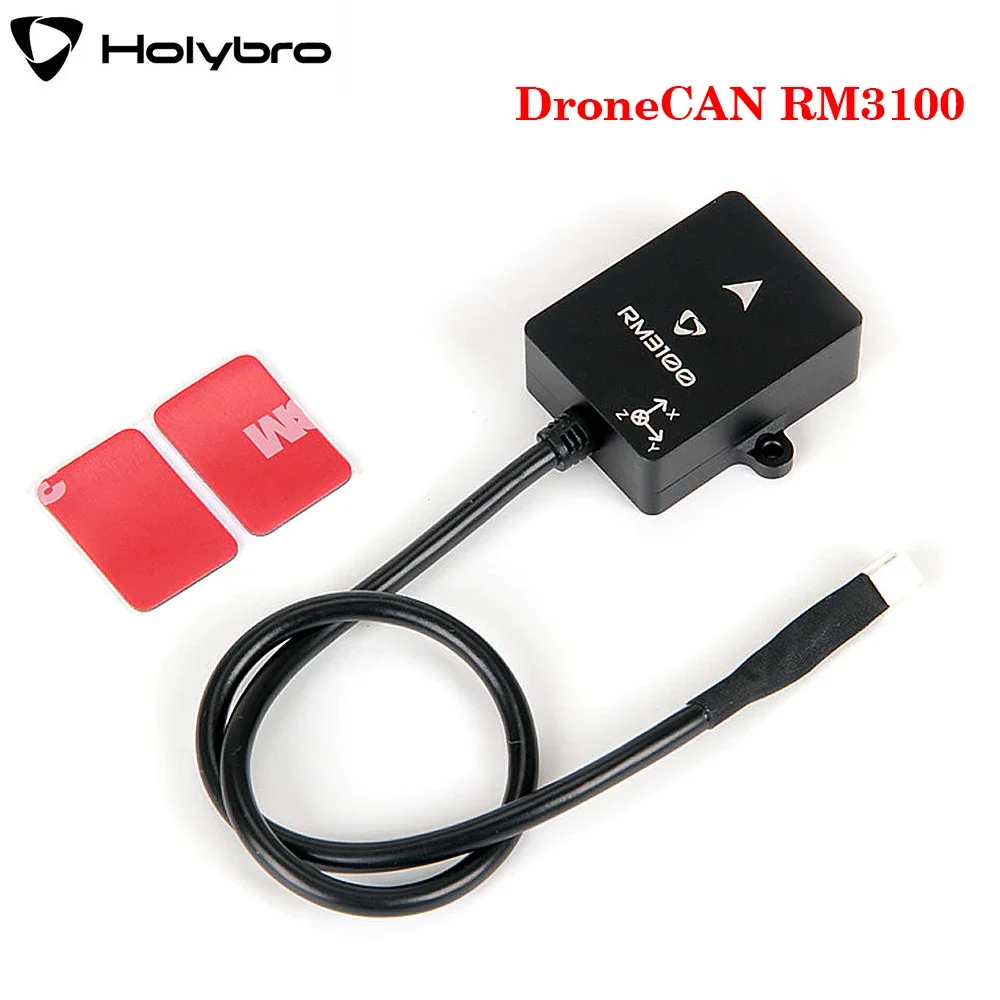 

Holybro DroneCAN RM3100 Professional Grade Compass/magnetometer for Rc Vehicle /Airplane /Flywing Drone