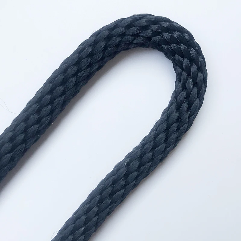 Nylon Dog Training Leash 1.2CM I Wide Traction Rope 5ft Long for Small and Medium Dog black color