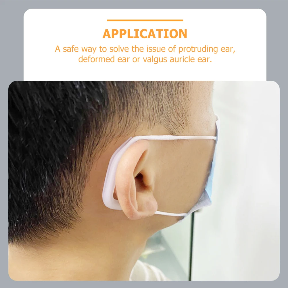 5 Pairs Baby Auricle Support Ear Care Ear Orthopedic Correction External Auricle Corrector Protruding Silicone Ear Corrector