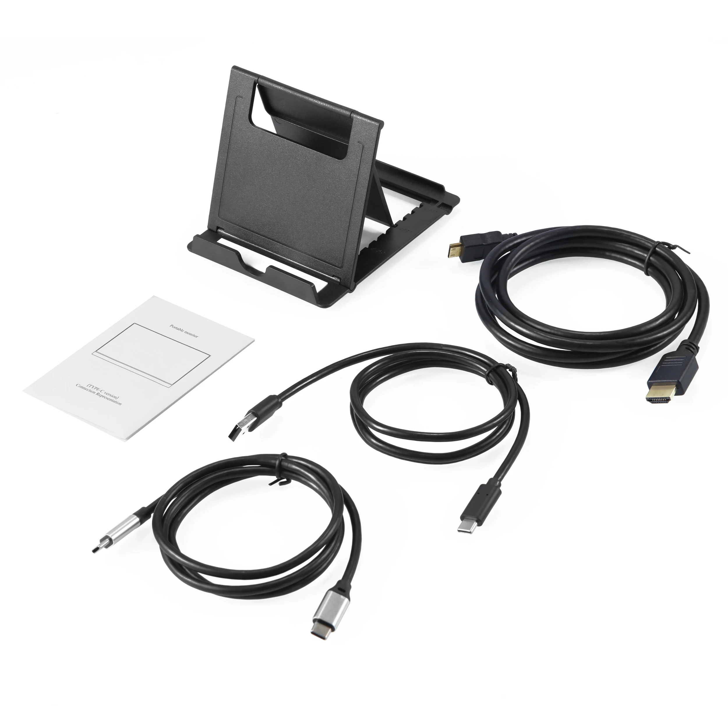 

Портативный игровой монитор USB-C 17,3 дюйма с двумя динамиками для ноутбука, ПК, телефона, PS4
