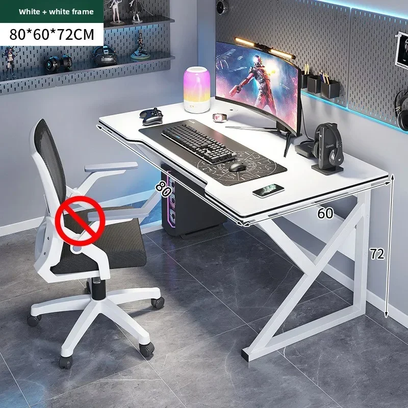Multi-functional Computer desk Home desk Student learning writing desk Simple game e-sports table Workbench desk Durable