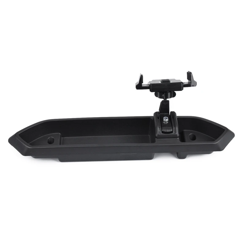 12QM 2 in 1 Black Tray Mount Phone Holder for JL 2018-19 Multi-Mount Dashboard Interior Accessories