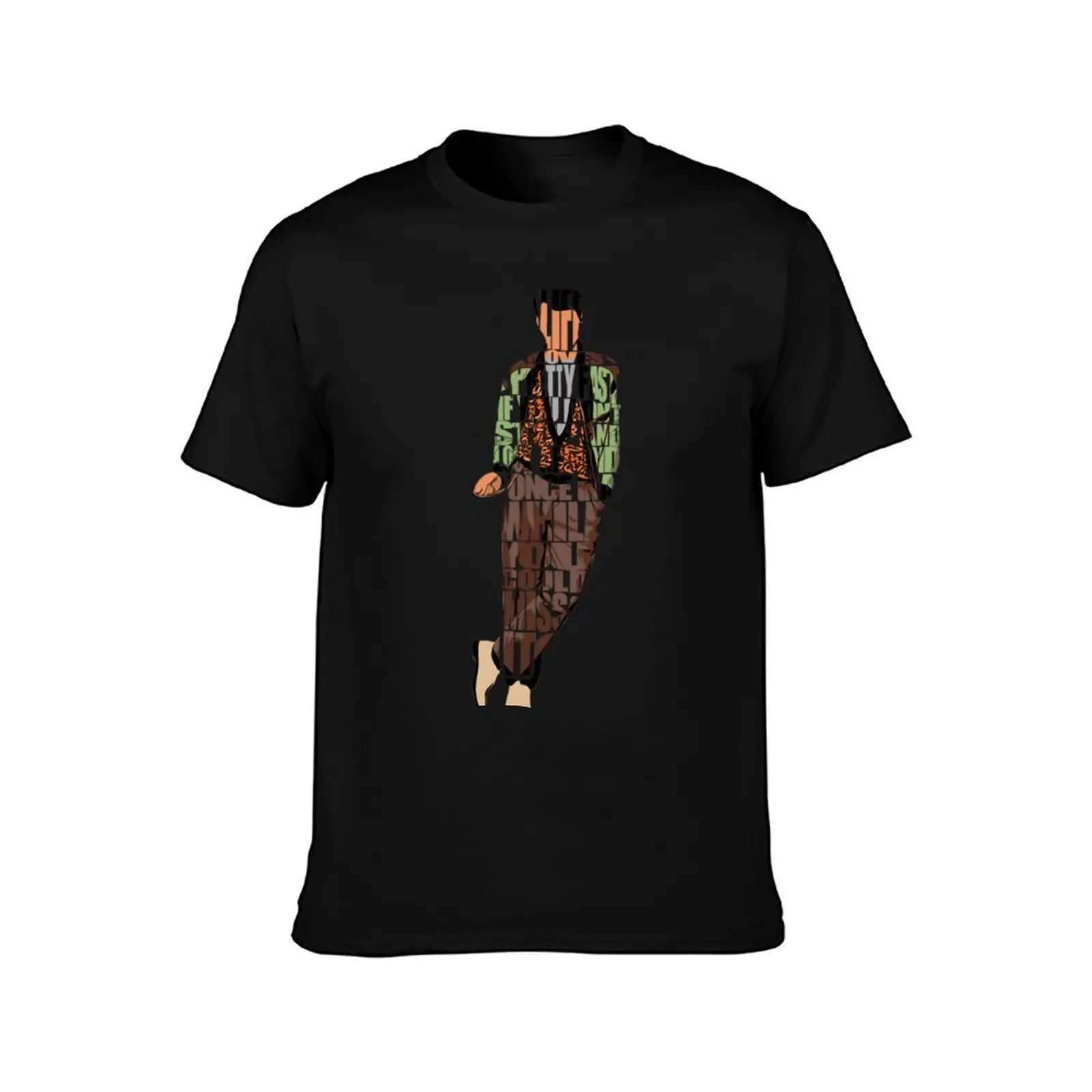 Ferris Bueller Save Ferris minimalist design T-Shirt men t shirt cotton 100% T-Shirt