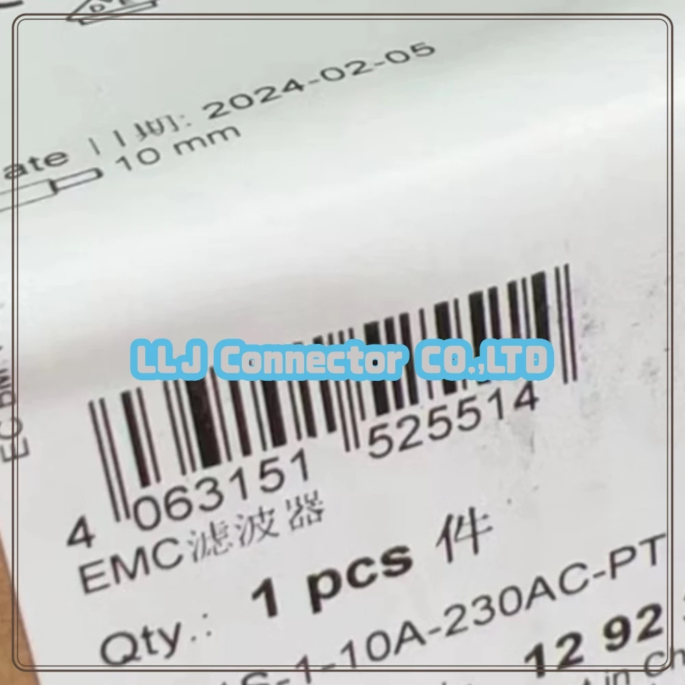 1pcs/lot FIL-1S-1-10A-230AC-PT - EMC 1292319 Connector Electronic components