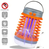 Backyard Lighting Camping Light Outdoor Lamp LED Camping Lamp Solar Powered Outdoor Lighting Dual Language Instructions