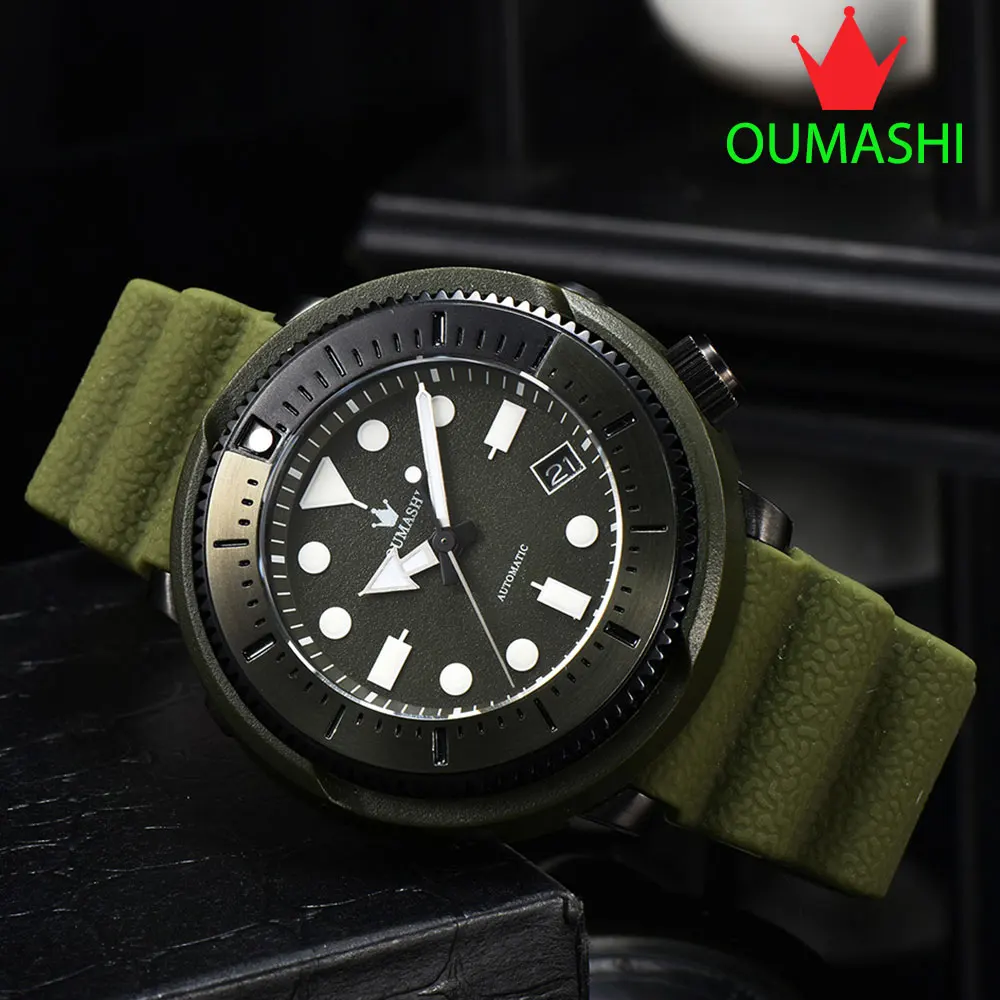 OUMASHI Men\'s Watch GS Series Luxury Automatic Watch NH watch 35 Stainless Steel Waterproof Watch Top Sapphire Watch