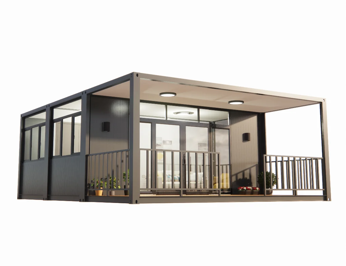 Luxury Foldable Prefabricated Homes Easy Assemble Villa Fabricated Container House