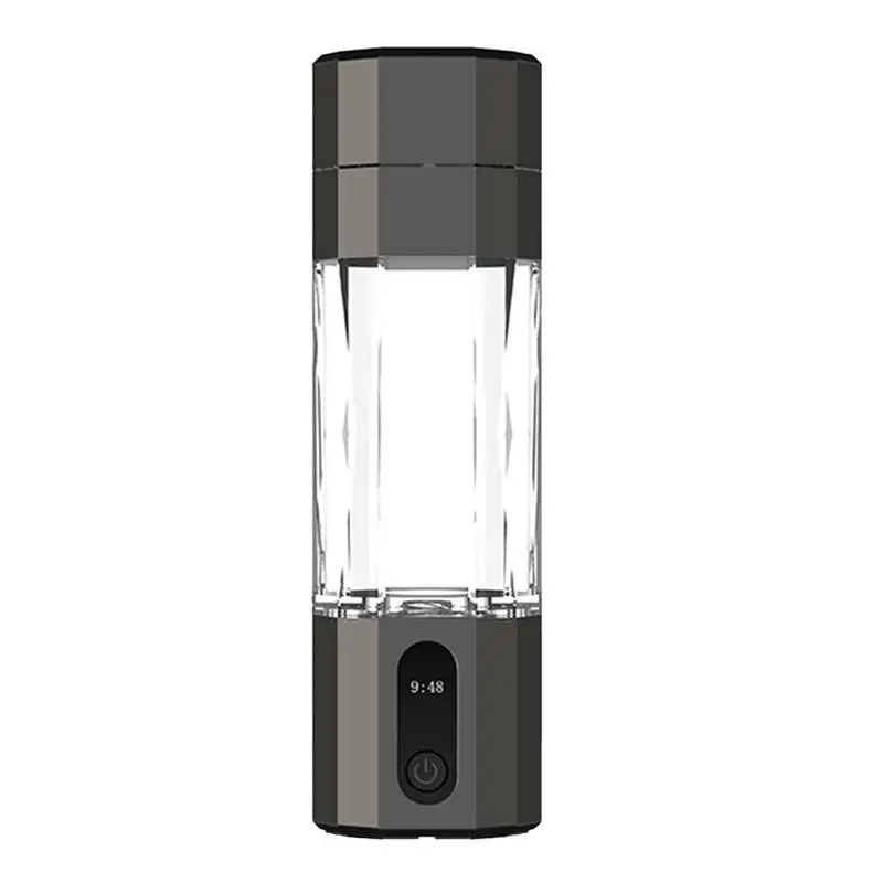 

Hydrogen Water Bottle Generator 208ml PEM Electrolytic Hydrogen Generator USB Rechargeable Digital Touch Control LED Display 2