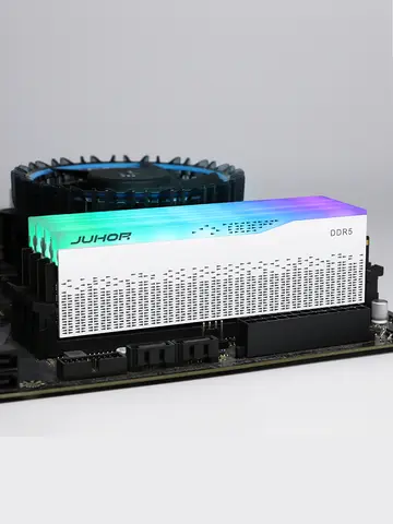JUHOR Desktop Memory RGB DDR5 16GBX2 6000MHz 5600MHz Dimm High