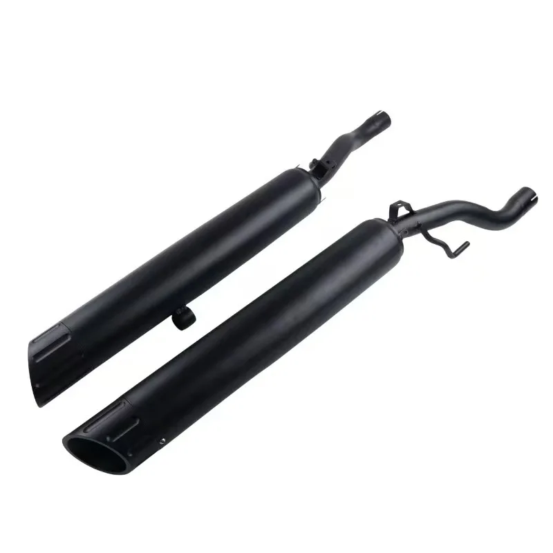 

Modified exhaust pipe electroplating rear exhaust, short exhaust