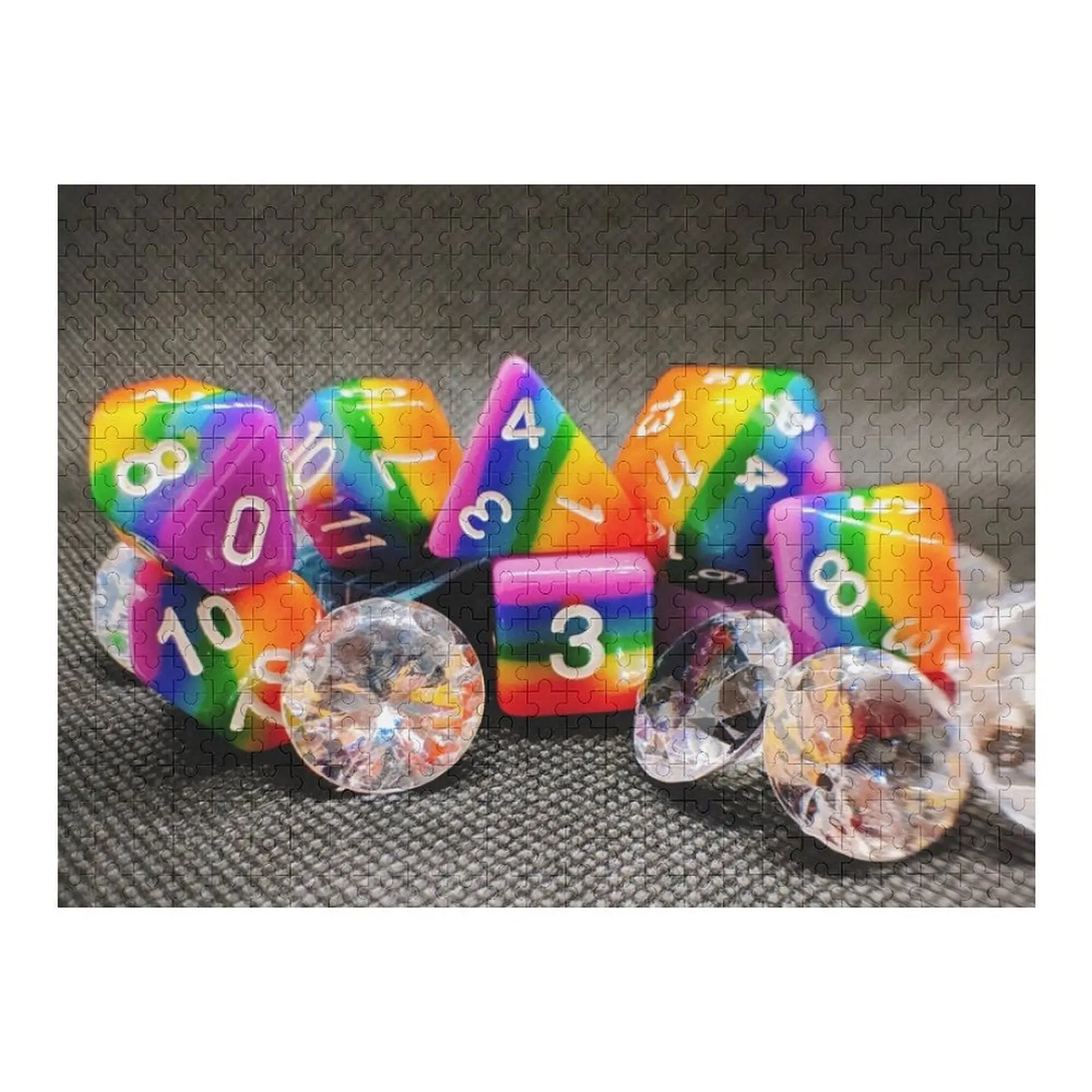 

Rainbows and Diamonds Jigsaw Puzzle Custom Custom Photo Custom Child Gift Iq Puzzle