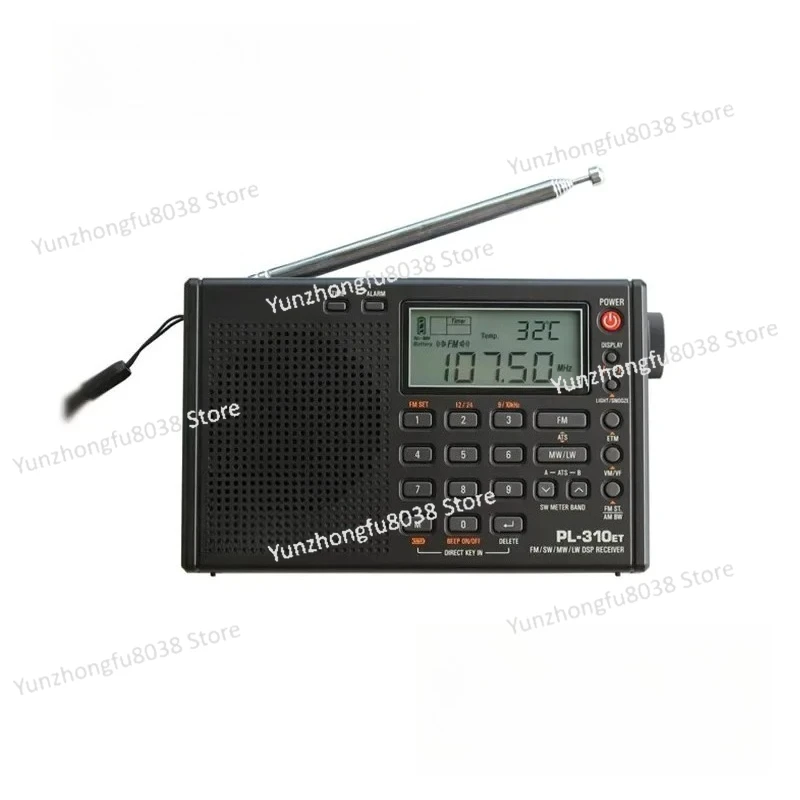 

PL-310ET Полнодиапазонное портативное радио с цифровым демодулятором радио FM/AM/SW/LW
