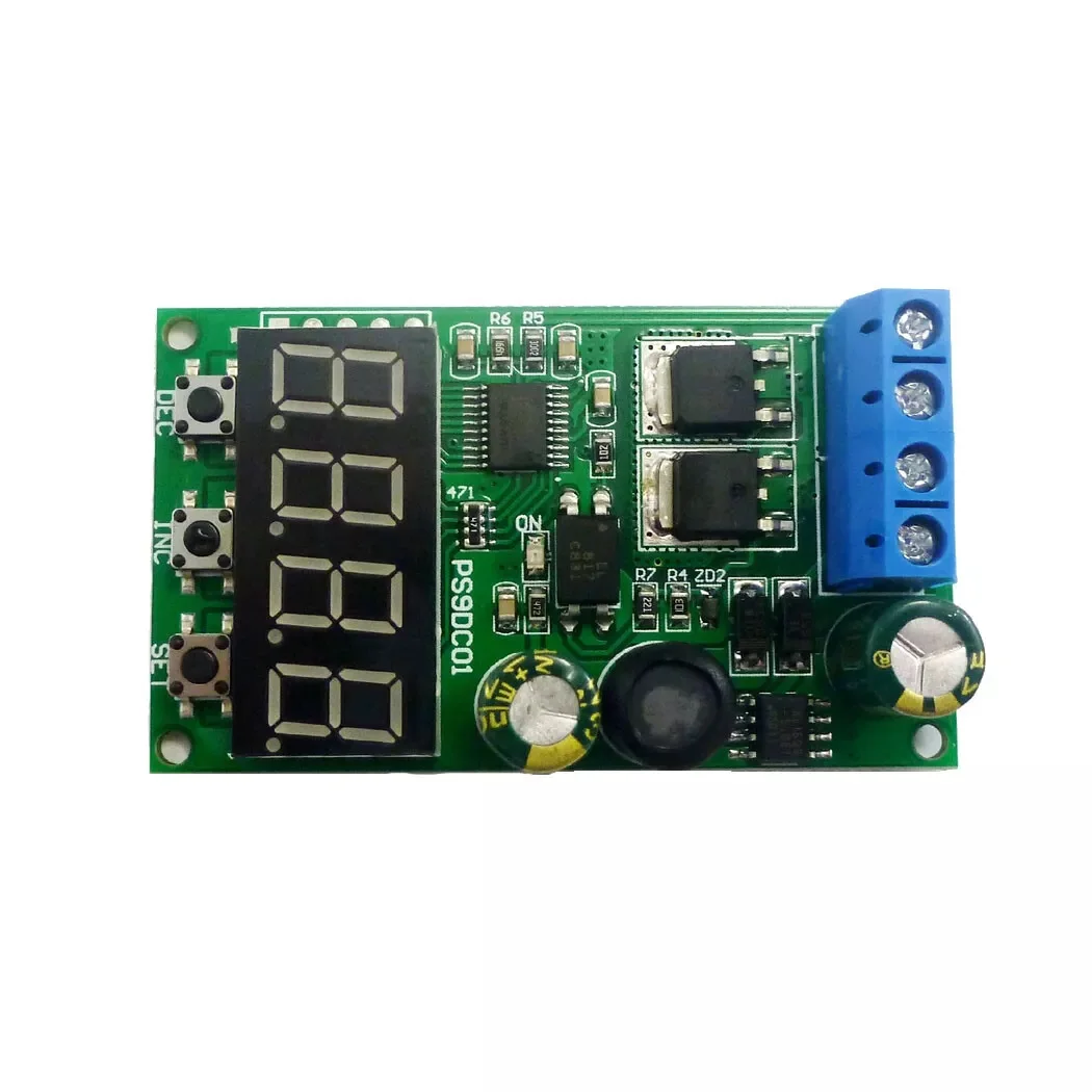 DC 6-30V 15A Battery Discharge Protection Module Multipurpose Battery Discharge Protector Lead-acid Lithium Battery Module Board