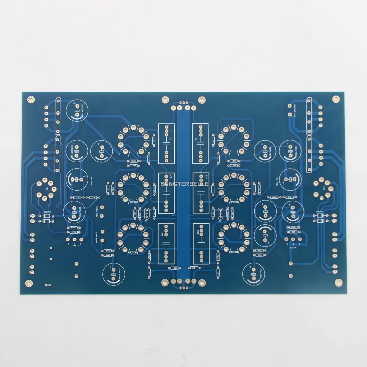 1PCS Hifi 12AX7 Stereo Tube Preamplifier Board PCB Base on France JP200 Preamp Circuit