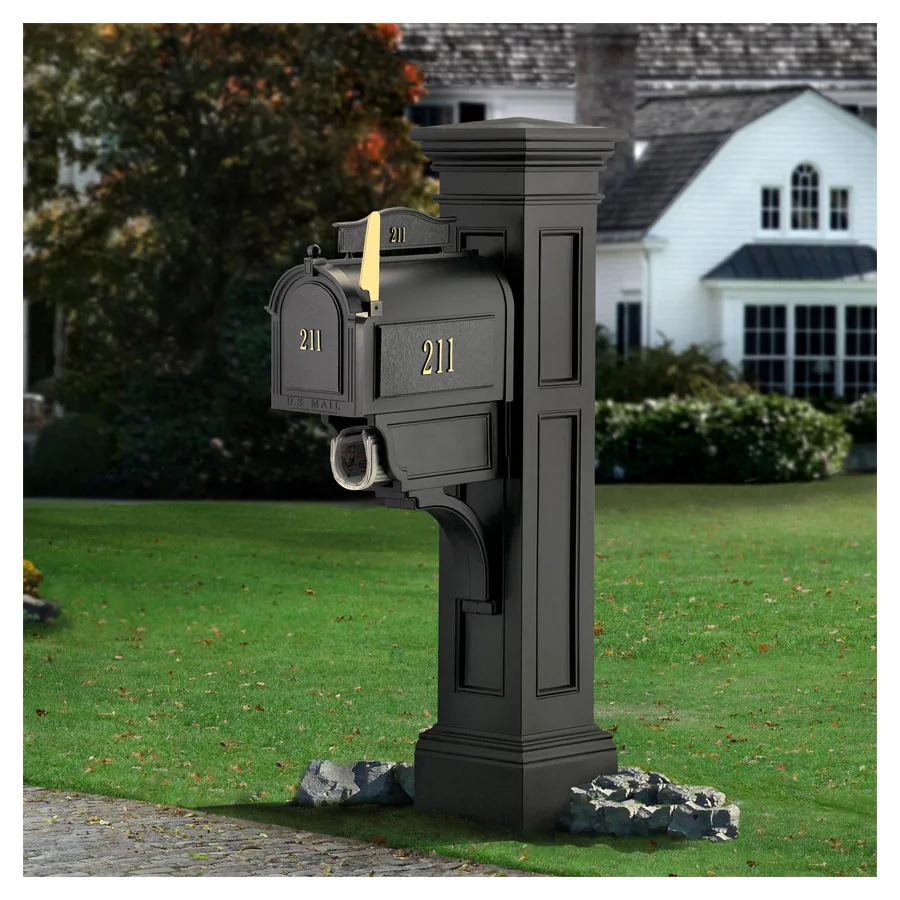 

Lock Mailboxes & Newspaper Holders Outdoor Mail PO Boxes