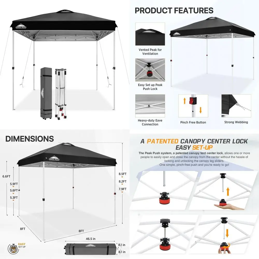 8X8 Ft Easy Setup P…