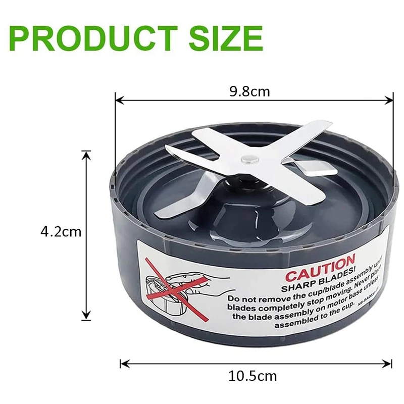 Extractor Blade Fit Voor Nutribullet 600W / Pro 900W Extctor Blade Serie Voor Nutribullet Blender Mes