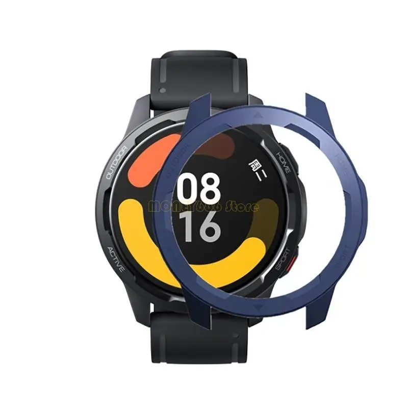 F62C는 Mi Watch S1 Watch Protector for Smart Watch Protector for Shell Shockpr의 보호를위한 가벼운 내구성 주택에 적합합니다.