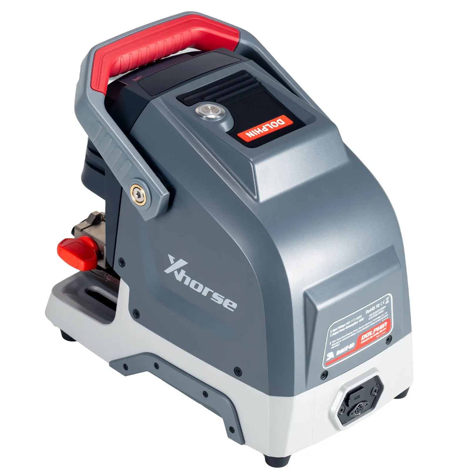 آلة قطع المفاتيح XHORSE Dolphin XP005 XP-005 مع مشبك M5