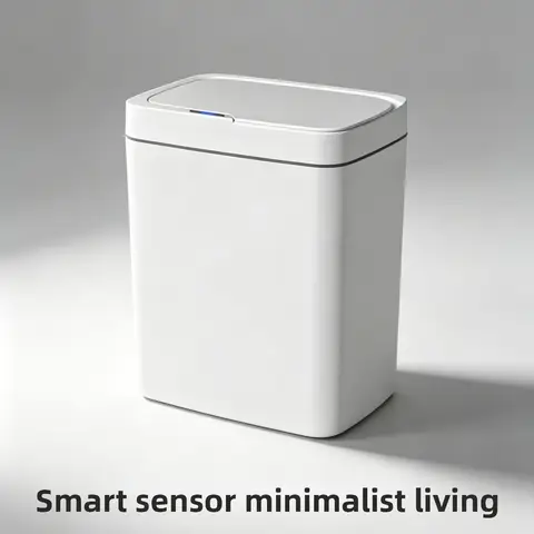 Smart Sensor Trash Can Minimalist Automatic Touch‑free Garbage Bin Infrared Induction Waste Bin For Home Kitchen Bathroom