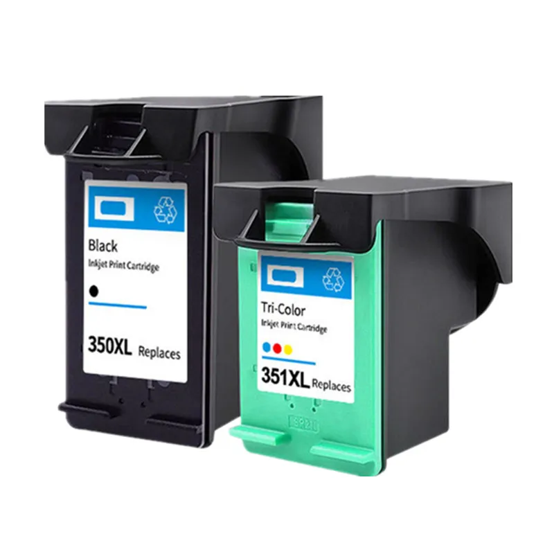 For hp350 350XL 351XL ink cartridge Replacement for HP 350 351 for D4200 D4260 D4263 D4360 J5730 5780 5785 C4380 4480 4580 4270