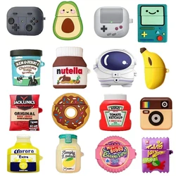 3d Schattige Cartoon Gamepad Candy Bluetooth Oortelefoon Hoesje Voor Airpods 1/2/3 Koekjes Hoofdtelefoon Opladen Doos Hoes Voor Airpods Pro 2