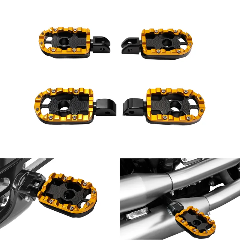 Driver Passenger FootPegs Footrest For Harley FXBR FXFB FLSB FXBB FXLRST Breakout Softail Sport Glide Low Rider ST 2018-2023