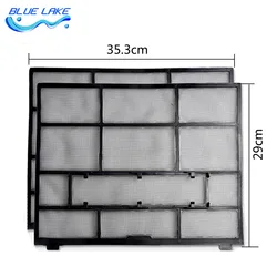 Customized Air Conditioner Flter Size 35.3X29cm 2pcs/sets for GREE 1P/ 2P / Lvjiayuan/Cadiz Home Appliance Parts