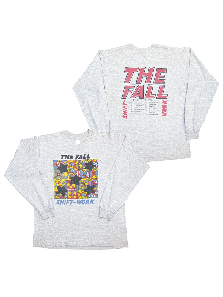 

Retro Oversize Ro Punk American Sle Men's Long Sve T-irt Pure Cotton Autumn Faionable Breathable Sweat Absorbent