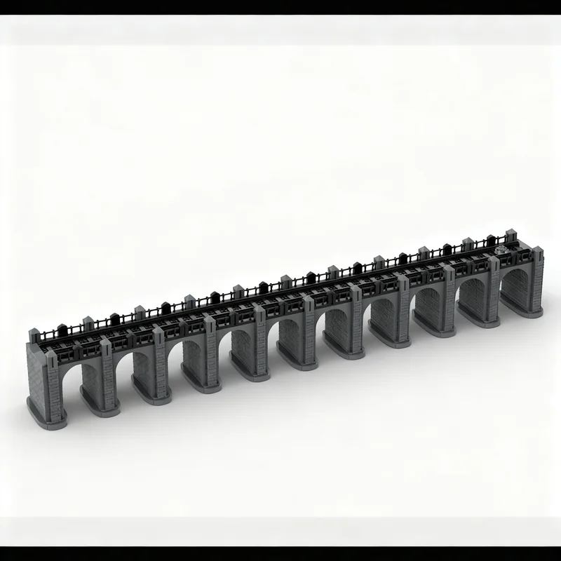 

3127pcs MOC Display Bridge For The Orient Express Train Ideas CUUSOO Model Building Blocks DIY Gift Creative Collectible Decor