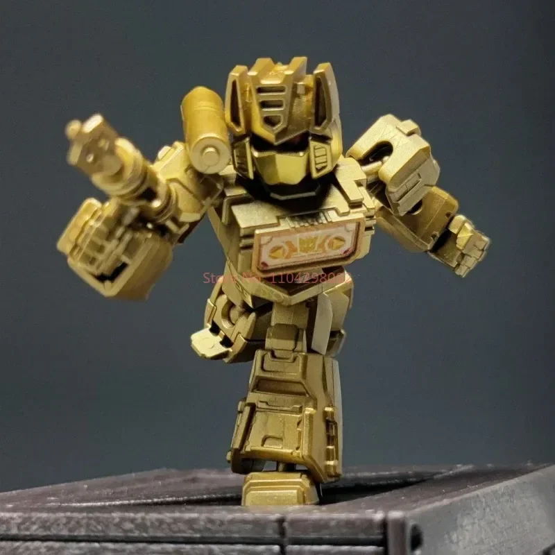 Hot Blokees Transformers Defender Version V2 Movable Blocks Figure Optimus Prime Starscream Bumblebee Model Collectible Toy Gift view 5